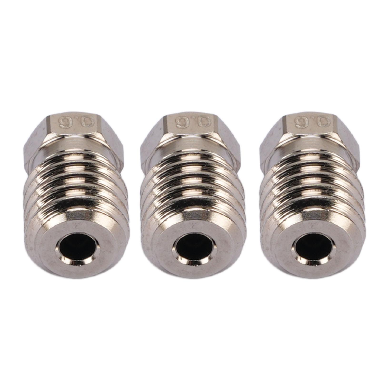 3 Pcs 3D Printer Nozzle Hardened Steel Ni Plating High Temperature Proof Extruder Hotend Nozzle for
3 Pcs 3D Printer Nozzle Hardened Steel Ni Plating High Temperature Proof Extruder Hotend Nozzle for