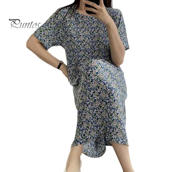 Летнее женское платье с маленьким цветочным принтом и круглым вырезом, свободное платье миди с короткими рукавами и плиссировкой до середины икры, пуловер для свиданий и покупок серый
Летнее женское платье с маленьким цветочным принтом и круглым вырезом, свободное платье миди с короткими рукавами и плиссировкой до середины икры, пуловер для свиданий и покупок серый