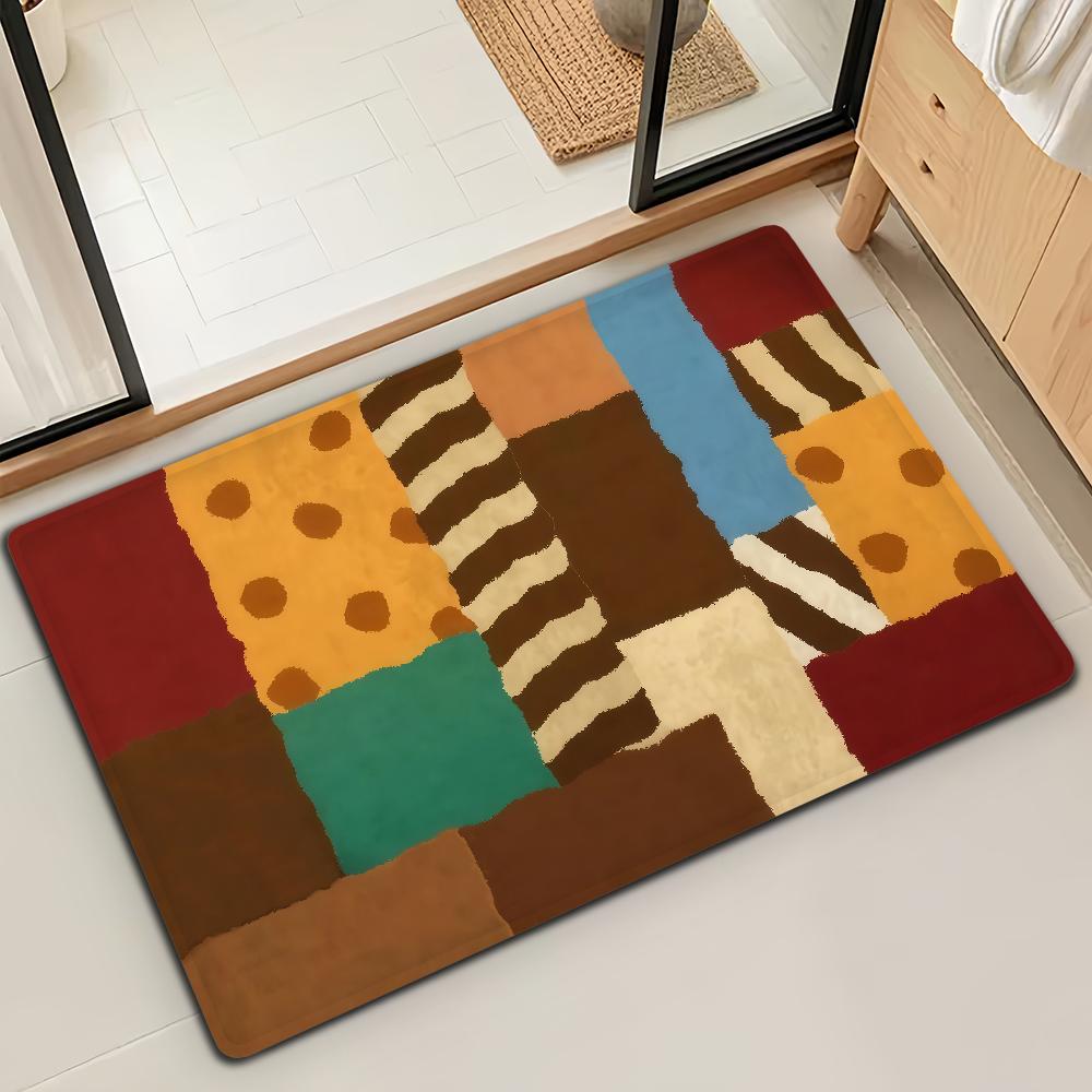 American retro orange Maillard color Microfiber Decorative Versatile Flannel Floor Door Mat Quick Dry Absorbent Non-slip Sole 40cm x 60cm
American retro orange Maillard color Microfiber Decorative Versatile Flannel Floor Door Mat Quick Dry Absorbent Non-slip Sole 40cm x 60cm