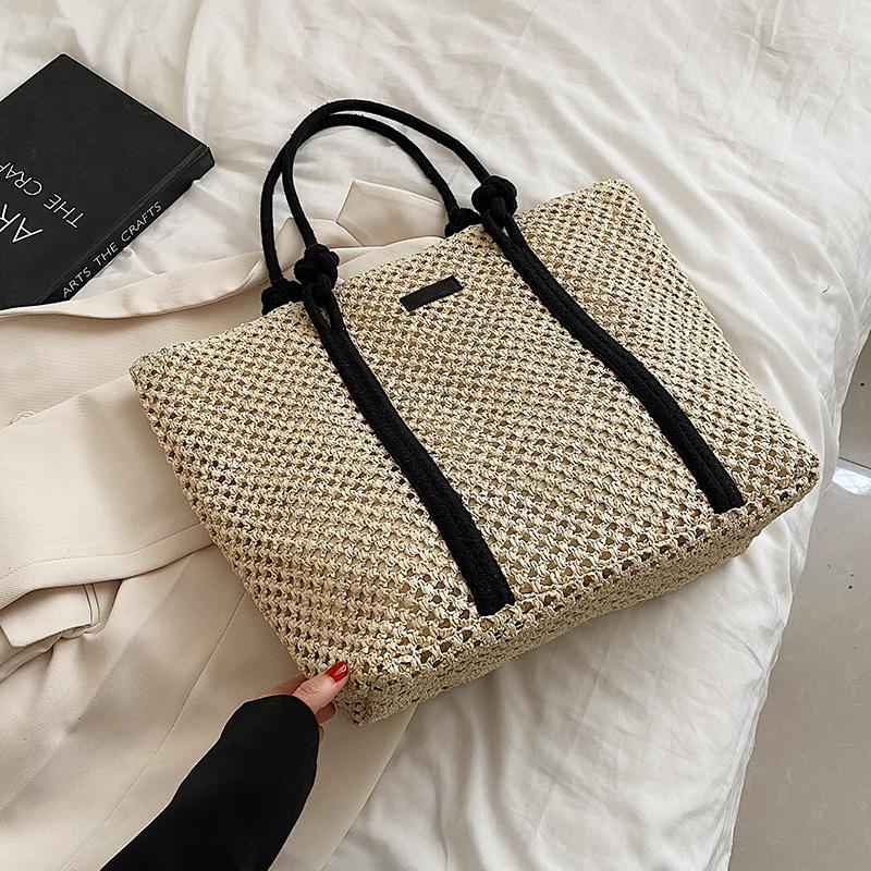 Summer Straw Bags for Women Big Handmade Beach Bags Rattan Woven Handbags Travel Shopper Casual Resort Style Shoulder Bags
Summer Straw Bags for Women Big Handmade Beach Bags Rattan Woven Handbags Travel Shopper Casual Resort Style Shoulder Bags
