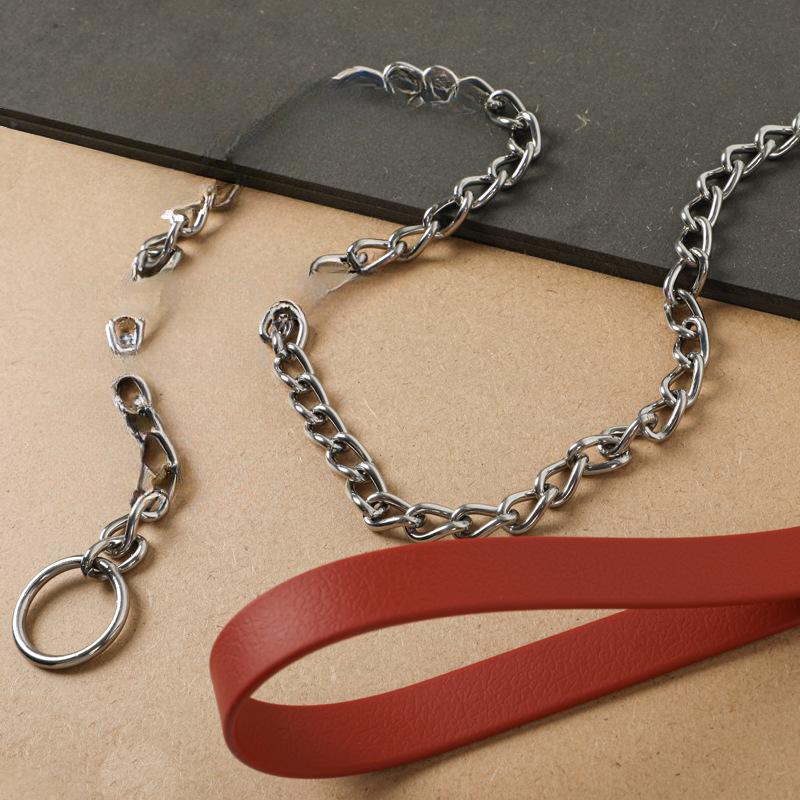 Stainless Steel Rope Explosion proof Impulse Leash Dog Leash 360 Rotating Anti-winding Medium and Large Dogs for Dog Training 120cm
Stainless Steel Rope Explosion proof Impulse Leash Dog Leash 360 Rotating Anti-winding Medium and Large Dogs for Dog Training 120cm
