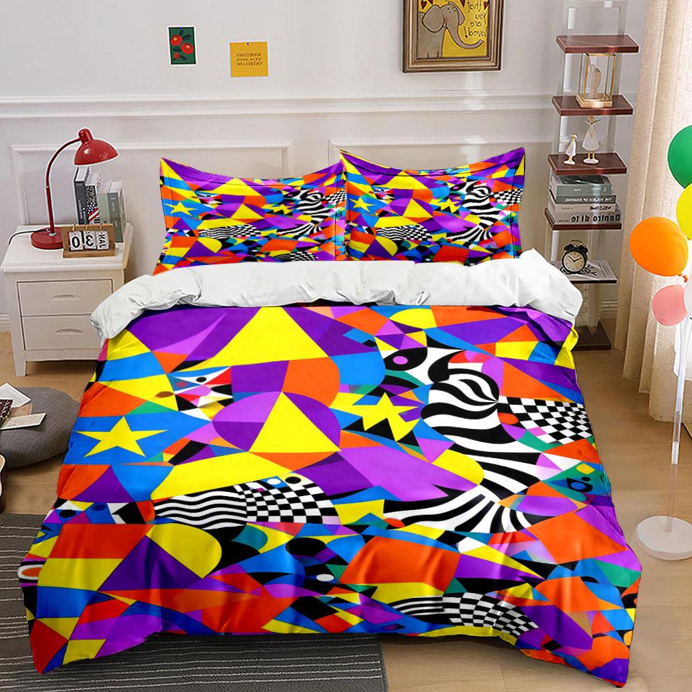 Zebra stripes, geometric shapes. Bedding sets Duvet cover sets Duvet covers Pillowcases(1 * Duvet Cover 2 * Pillowcases, without duvet insert) 135x200cm
Zebra stripes, geometric shapes. Bedding sets Duvet cover sets Duvet covers Pillowcases(1 * Duvet Cover 2 * Pillowcases, without duvet insert) 135x200cm