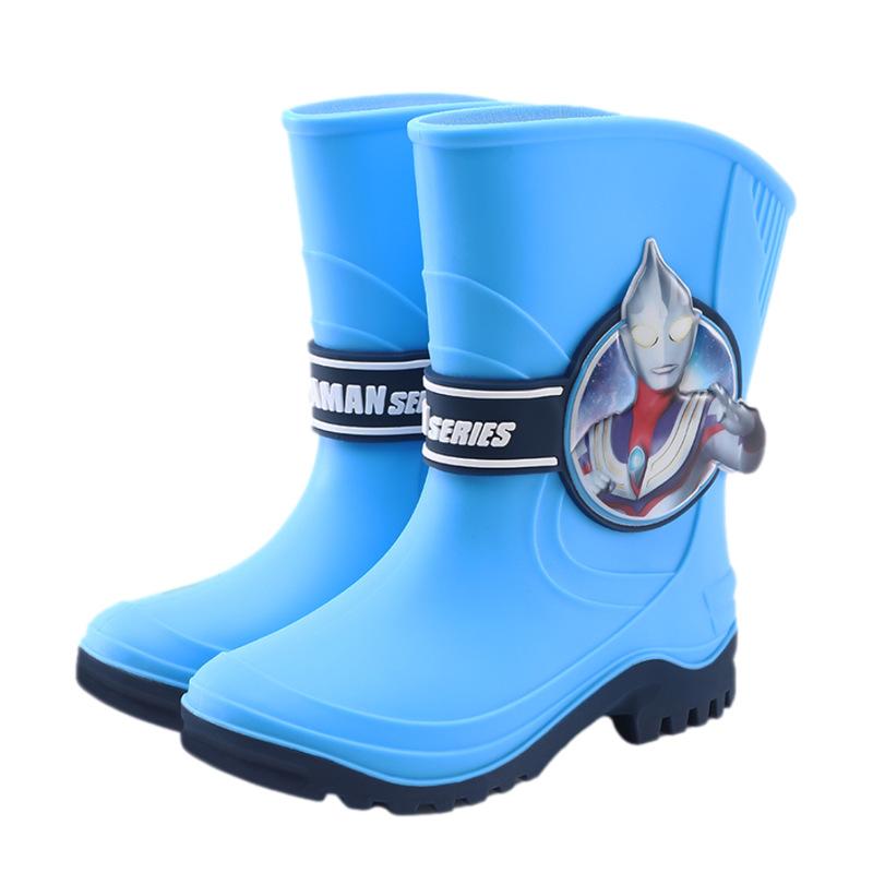 New Summer High-Top Ultraman Rain Boots, Tiga and Zeta Cartoon Waterproof Shoes for Older Children and Boys, Slip-On Shoes 28Code(Inner Length17.5cm
New Summer High-Top Ultraman Rain Boots, Tiga and Zeta Cartoon Waterproof Shoes for Older Children and Boys, Slip-On Shoes 28Code(Inner Length17.5cm