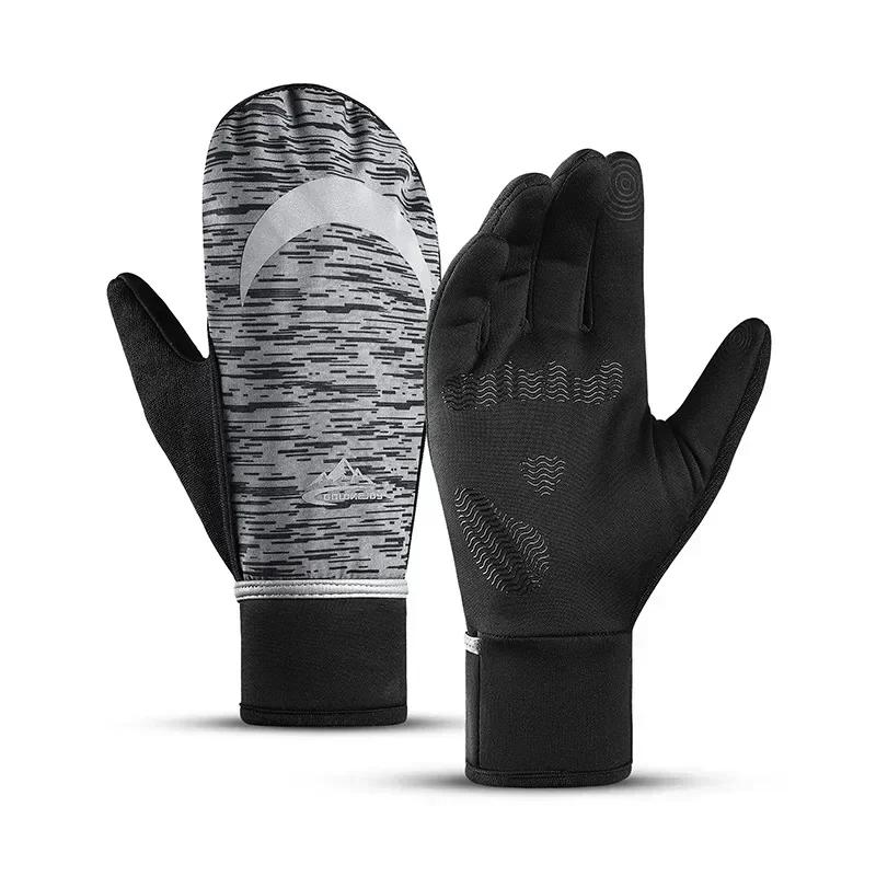 2 in 1 Winter Warm Reflective Running Hiking Fishing Gloves Sport Touch Screen Non-slip Windproof Snowboard Skiing Gloves XXL чорний
2 in 1 Winter Warm Reflective Running Hiking Fishing Gloves Sport Touch Screen Non-slip Windproof Snowboard Skiing Gloves XXL чорний