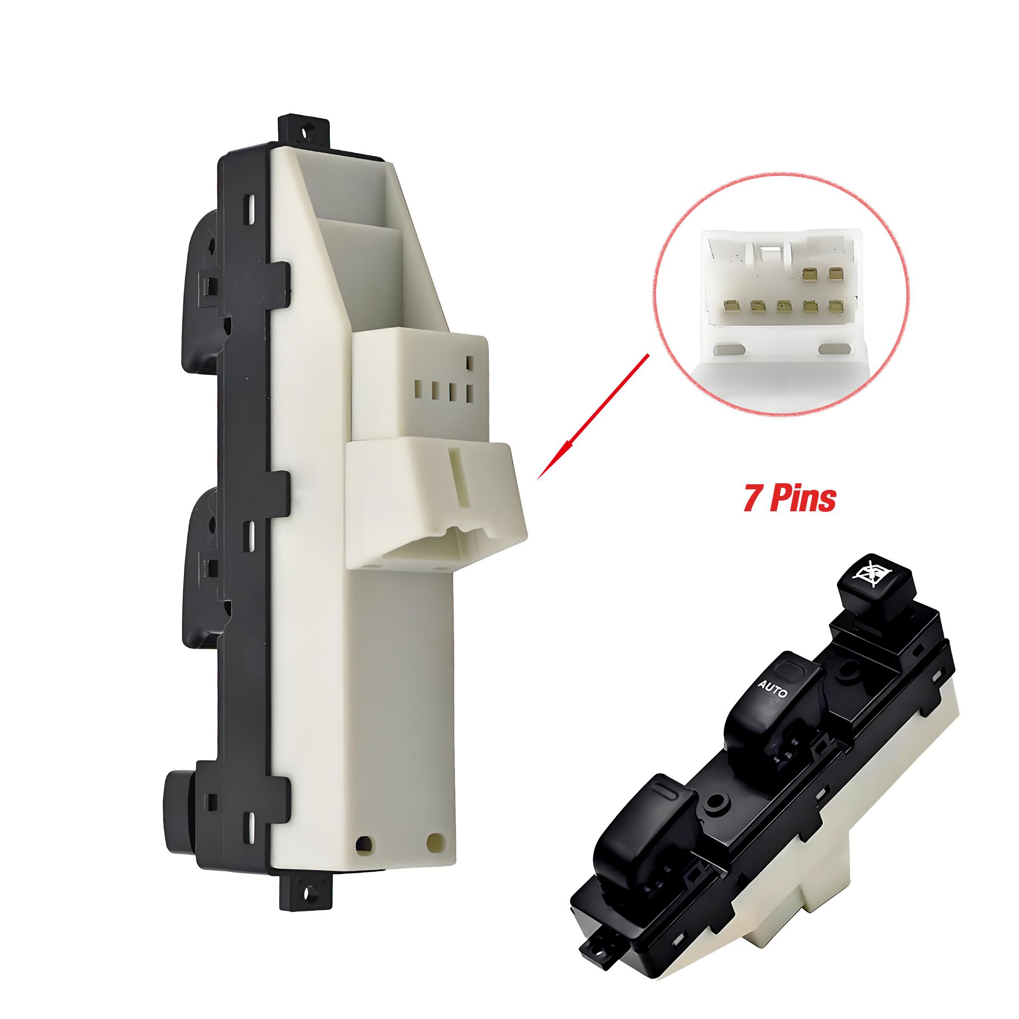 AB56 7 P For Daihatsu SB2 Terios wagon j100 1997-1998,Driver Side Master Power Window Glass Lifter Control Switch Button 7 pins 2Button
AB56 7 P For Daihatsu SB2 Terios wagon j100 1997-1998,Driver Side Master Power Window Glass Lifter Control Switch Button 7 pins 2Button
