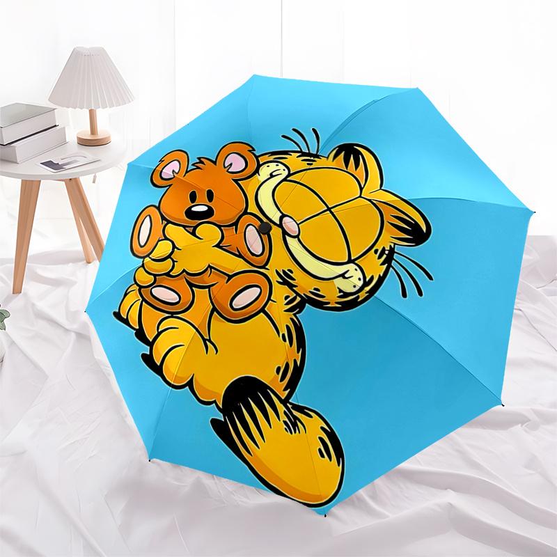 Garfield Plush Toy with Automatic Opening Umbrella - Foldable Design, 8-Bone Iron Frame, Ideal Gift for Fans and Travelers0104269a
Garfield Plush Toy with Automatic Opening Umbrella - Foldable Design, 8-Bone Iron Frame, Ideal Gift for Fans and Travelers0104269a