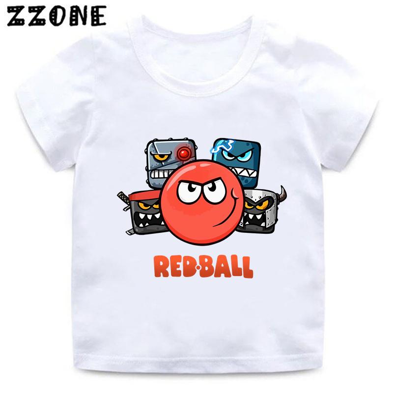 Red Ball 4 Printed Cartoon Children Fun Game Girl Clothing Boys T-Shirt Summer Casual Kids 100
Red Ball 4 Printed Cartoon Children Fun Game Girl Clothing Boys T-Shirt Summer Casual Kids 100