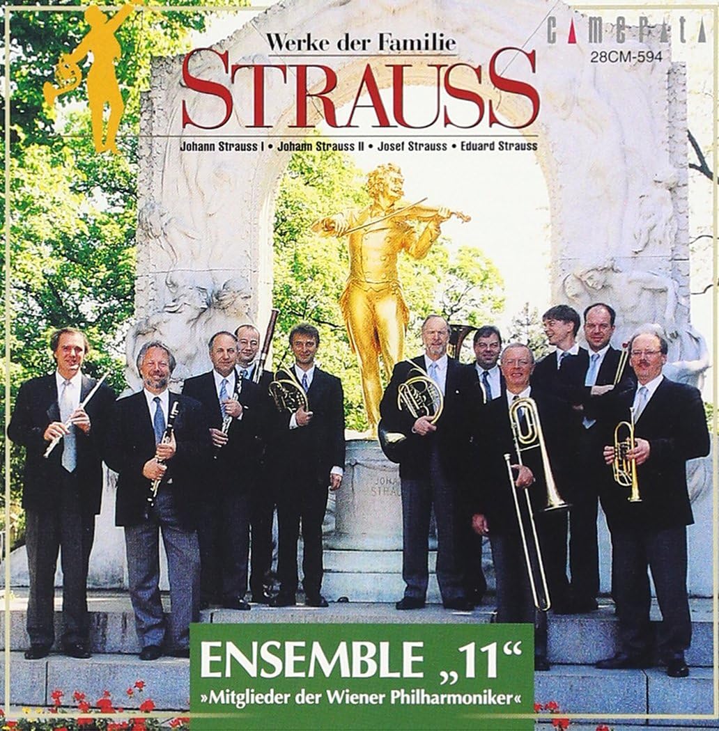 CD ENSEMBLE 11 , J. STRAUSS, E. STRAU - Music of the Strauss Family 28CM594 Japan Classical Used
CD ENSEMBLE 11 , J. STRAUSS, E. STRAU - Music of the Strauss Family 28CM594 Japan Classical Used