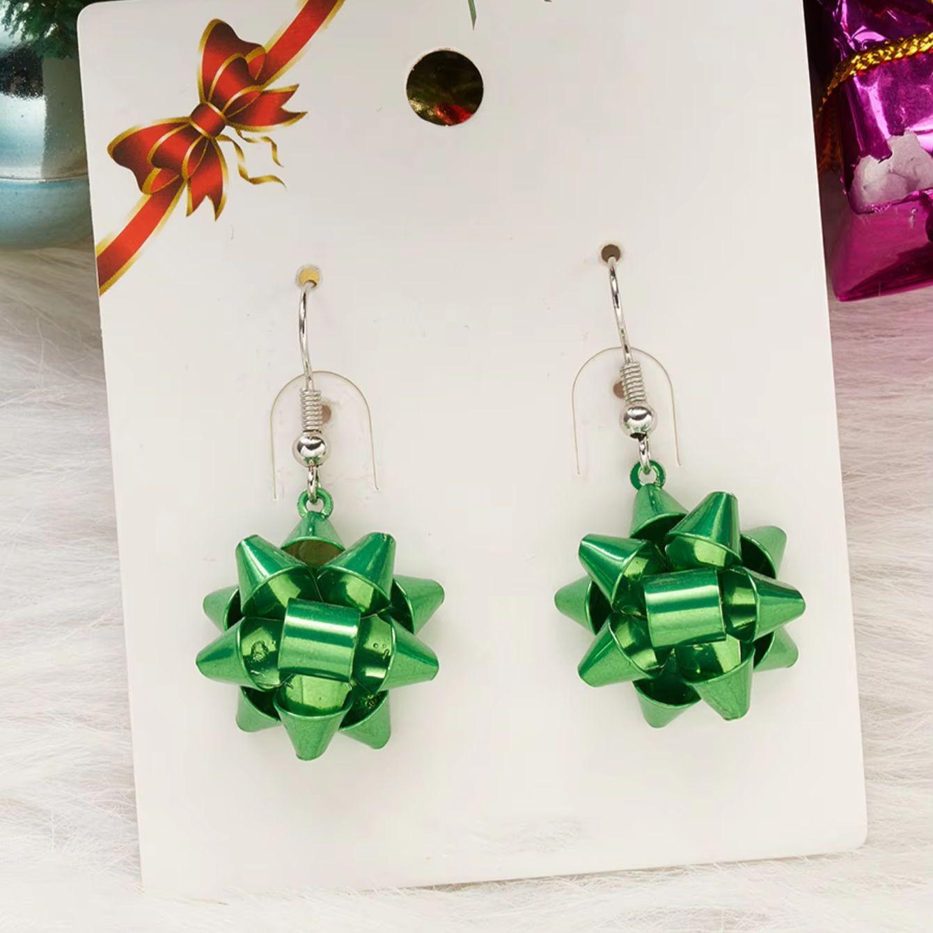 Cute and fun earrings 3D gift flower hook style dance party birthday gift holiday party versatile white
Cute and fun earrings 3D gift flower hook style dance party birthday gift holiday party versatile white