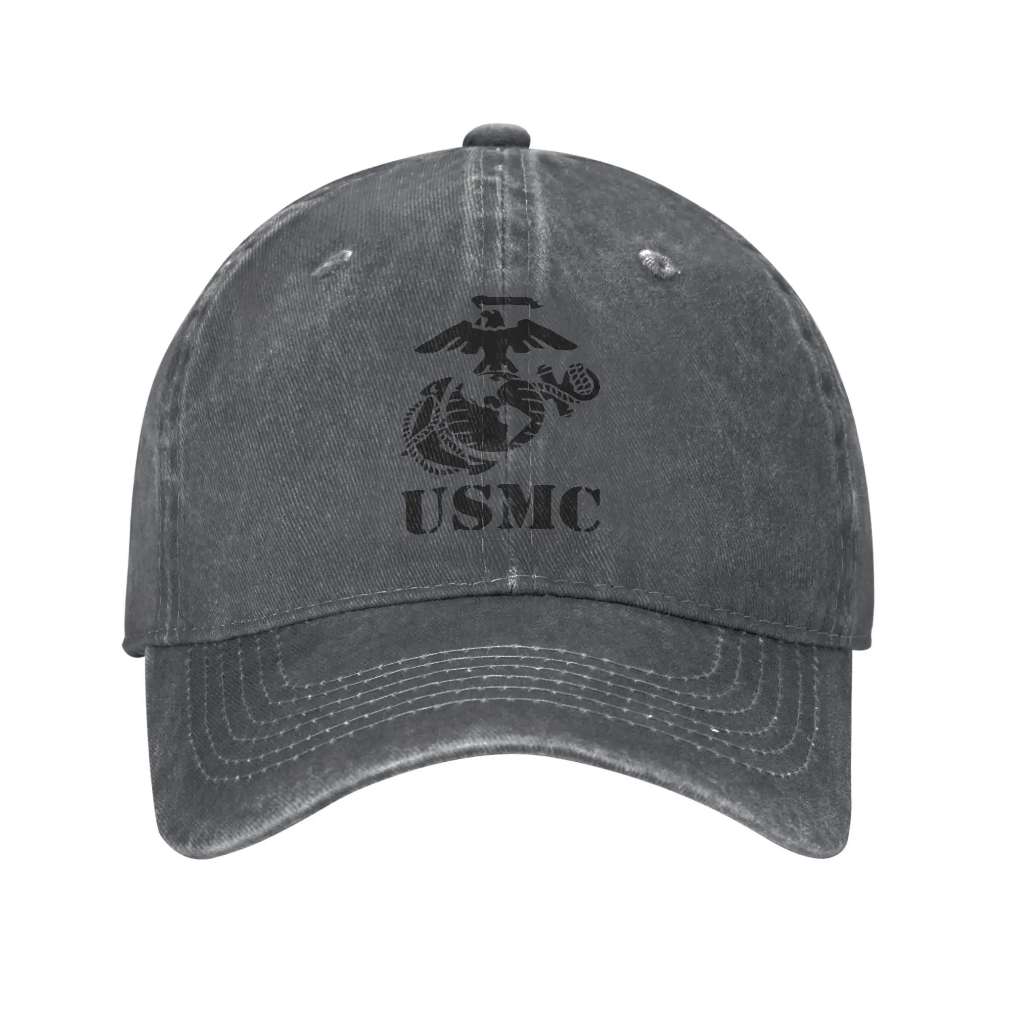 Військова США USMC Бейсболка Вінтажна Потерта Джинсова Ветеран Snapback Чоловіки Жінки Для тренувань на відкритому повітрі Регульовані Кепки Adjustable
Військова США USMC Бейсболка Вінтажна Потерта Джинсова Ветеран Snapback Чоловіки Жінки Для тренувань на відкритому повітрі Регульовані Кепки Adjustable