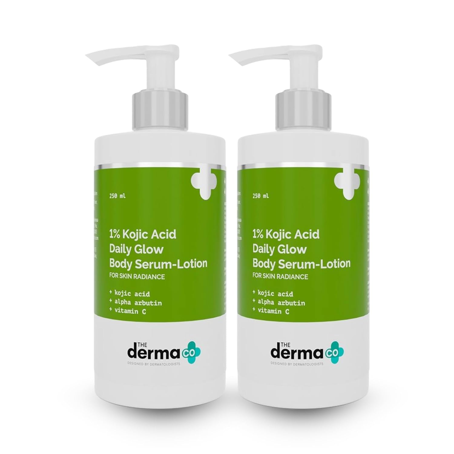 The Derma Co 1% Kojic Acid Daily Glow Body Serum Lotion 250 ml Pack of 2 For Radiant Skin
The Derma Co 1% Kojic Acid Daily Glow Body Serum Lotion 250 ml Pack of 2 For Radiant Skin