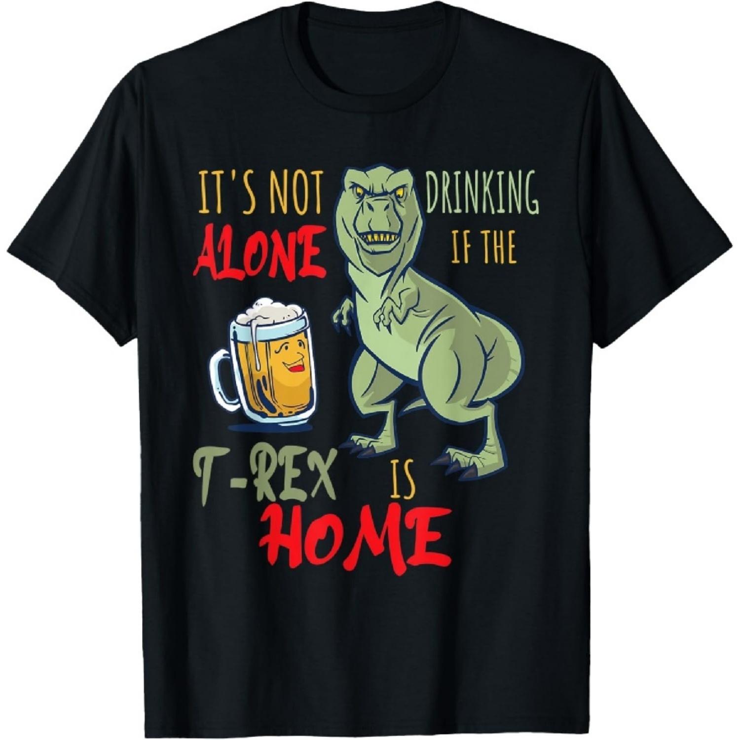 Dino It s Not Drinking Alone If The T-Rex Is Home, Beer T-Shirt XXXXXL чорний
Dino It s Not Drinking Alone If The T-Rex Is Home, Beer T-Shirt XXXXXL чорний