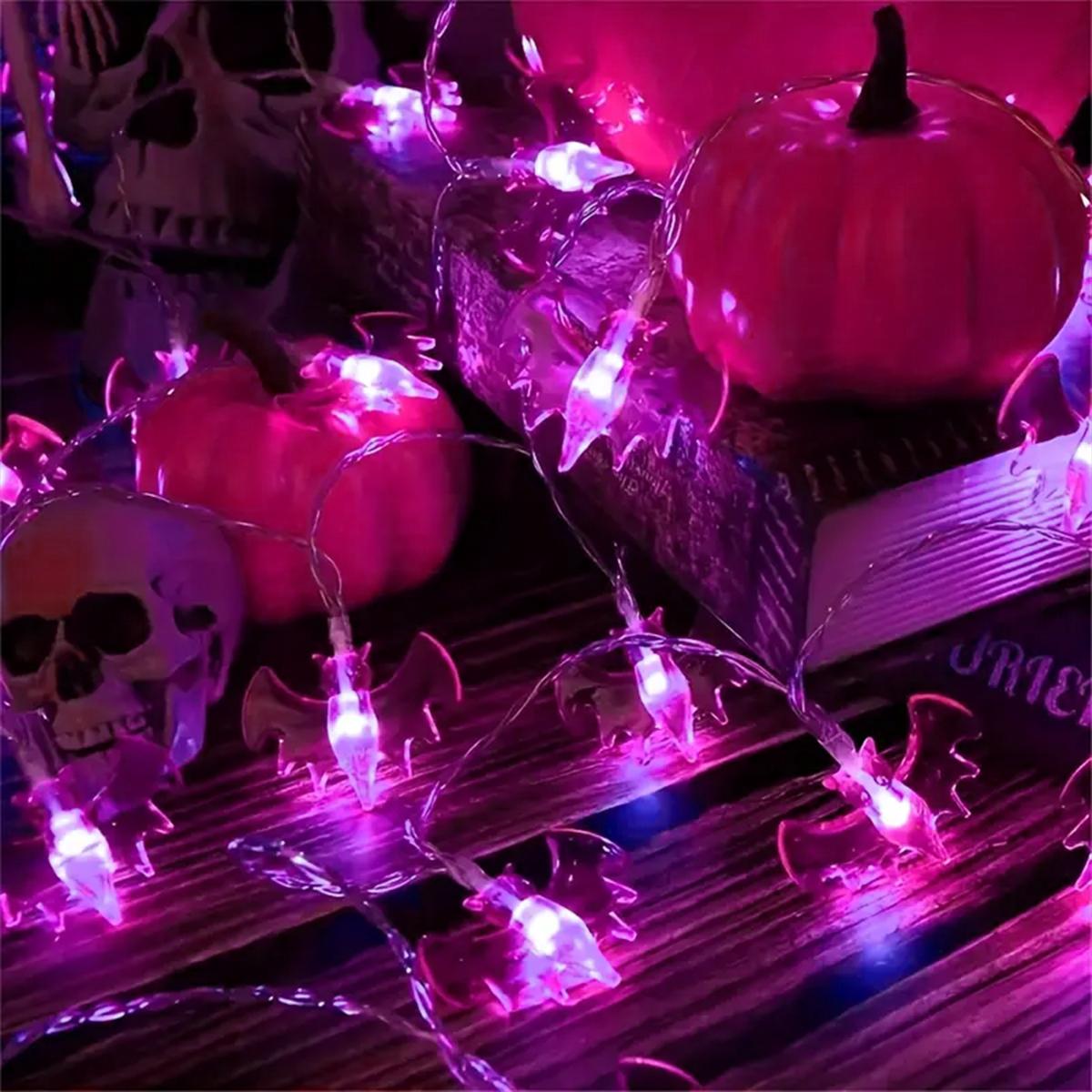 1pc Halloween 10/20/30 LED Purple Bat String Lights Battery Operated For Home Parties Yard Indoor Outdoor Halloween Decoration 1.5M10LED белый
1pc Halloween 10/20/30 LED Purple Bat String Lights Battery Operated For Home Parties Yard Indoor Outdoor Halloween Decoration 1.5M10LED белый
