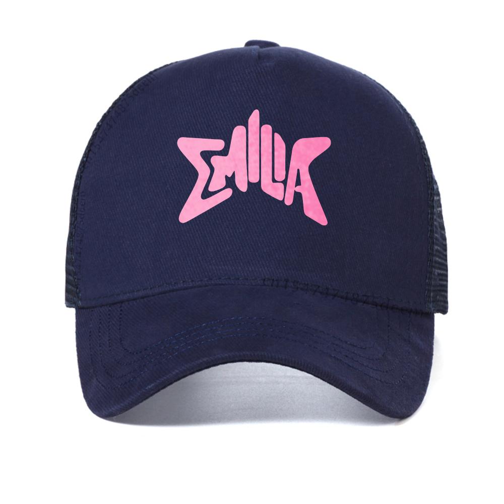 Emilia Mernes MP3 Pattern Breathable baseball cap Summer Hip Hop Streets causal snapback hat adjustable mesh cool trucker hats Adjustable темно-синього кольору
Emilia Mernes MP3 Pattern Breathable baseball cap Summer Hip Hop Streets causal snapback hat adjustable mesh cool trucker hats Adjustable темно-синього кольору