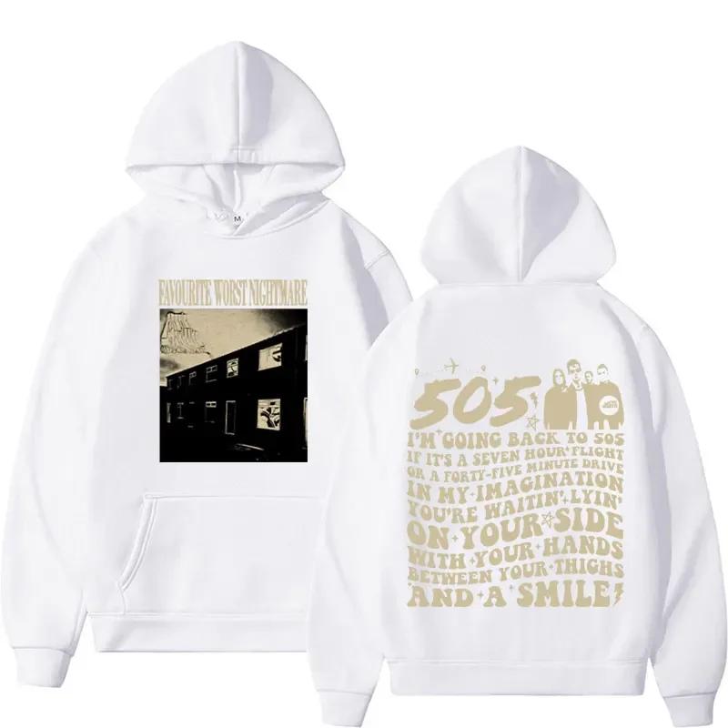 Вінтажна толстовка з капюшоном Favorite Worst Nightmare Arctic Monkeys 505 Lyrics Print Толстовка для унісекс Модні толстовки Unisex в стилі хіп-хоп, рок S
Вінтажна толстовка з капюшоном Favorite Worst Nightmare Arctic Monkeys 505 Lyrics Print Толстовка для унісекс Модні толстовки Unisex в стилі хіп-хоп, рок S