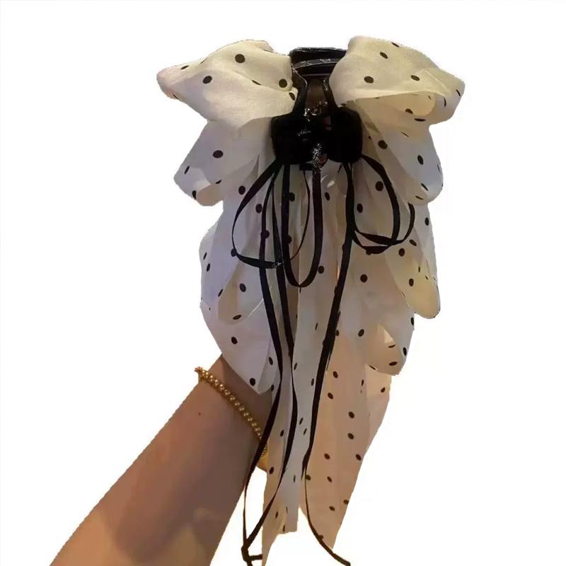 1PC Hair Claw Sweet Polka Dot Hair Accessories Hair Clip Women Bow Ribbon Sash Butterfly Knot бежевый
1PC Hair Claw Sweet Polka Dot Hair Accessories Hair Clip Women Bow Ribbon Sash Butterfly Knot бежевый