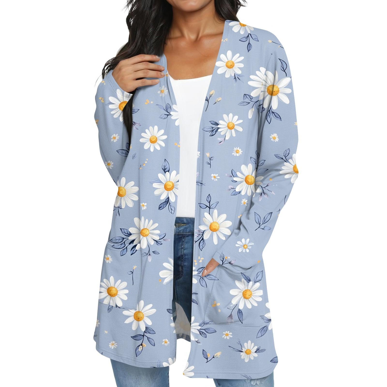 Women s Fashion Casual Retro Floral Print Mid-Length Cardigan Jacket M
Women s Fashion Casual Retro Floral Print Mid-Length Cardigan Jacket M