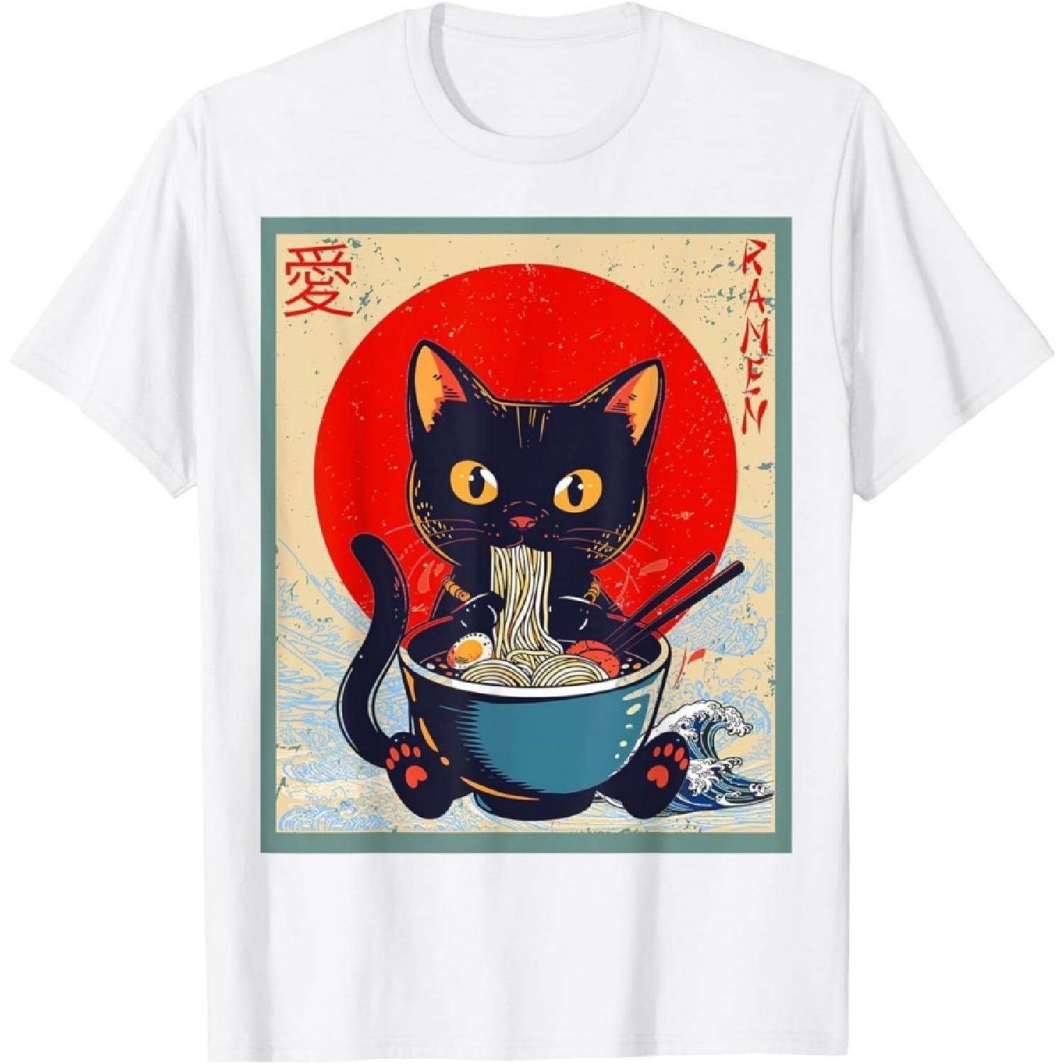 TcSerEinlO Kawaii Cat Eating Ramen Noodles Funny Anime Girls Teens Cat T-Shirt XXXXXL білий
TcSerEinlO Kawaii Cat Eating Ramen Noodles Funny Anime Girls Teens Cat T-Shirt XXXXXL білий