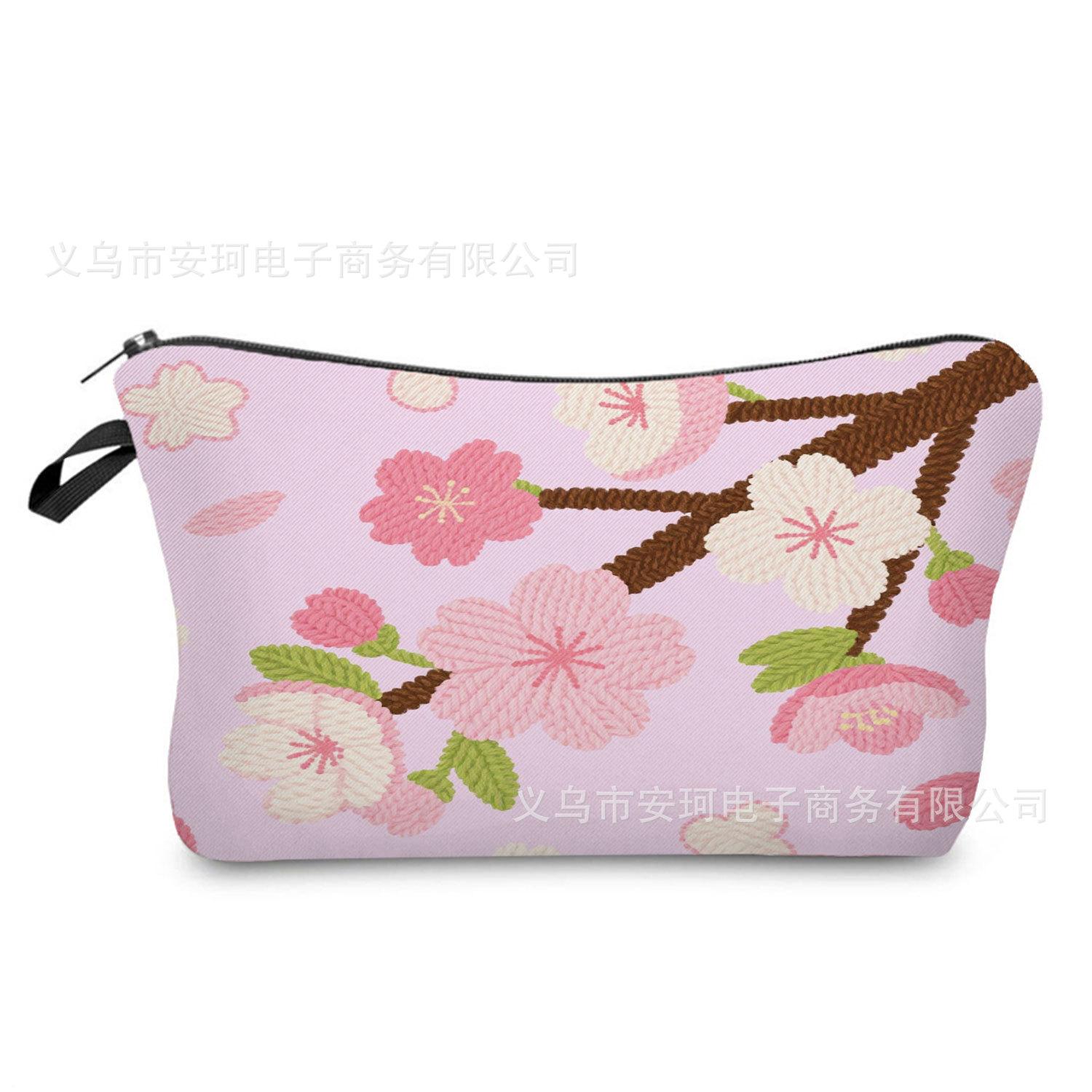 Women Wool flower Print Cosmetic Bag Toiletries Organize Travel Storage Case 6860
Women Wool flower Print Cosmetic Bag Toiletries Organize Travel Storage Case 6860