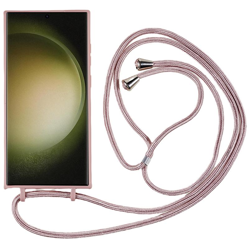 For Samsung Galaxy S25 Ultra Case TPU Soft Shockproof Phone Cover with Adjustable Lanyard Wine Red
For Samsung Galaxy S25 Ultra Case TPU Soft Shockproof Phone Cover with Adjustable Lanyard Wine Red