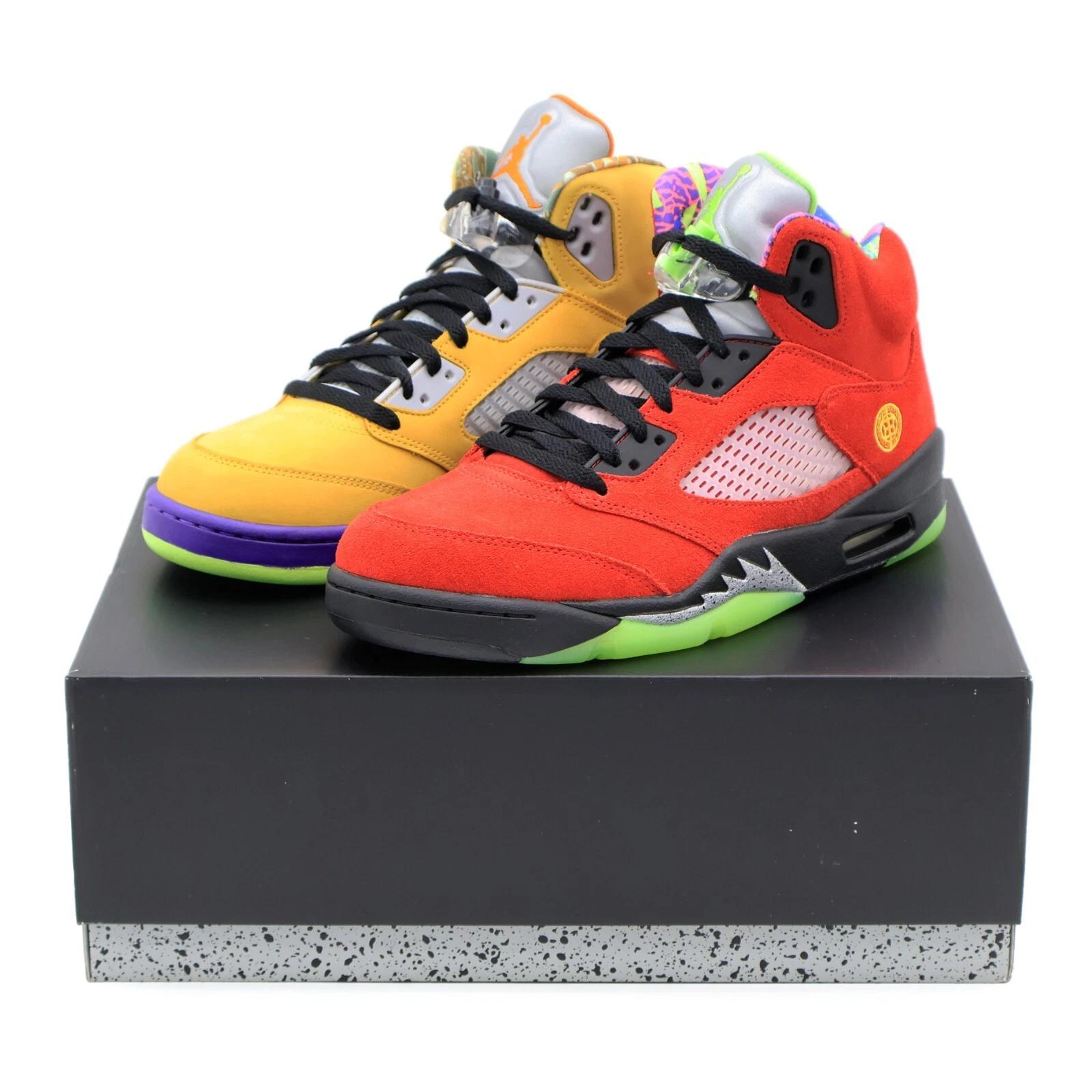 CZ5725-700 Nike Air Jordan 5 Retro What the Сонячний Помаранчевий Червоний Жовтий (Чоловічий) US 4
CZ5725-700 Nike Air Jordan 5 Retro What the Сонячний Помаранчевий Червоний Жовтий (Чоловічий) US 4
