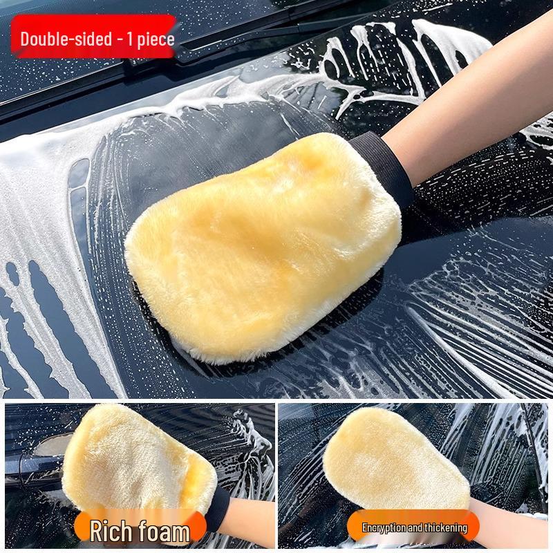 Plush Wool Chenille Car Wash Gloves - Non-Abrasive Bear Paw Sponge Sleeve for Waxing and Cleaning
Plush Wool Chenille Car Wash Gloves - Non-Abrasive Bear Paw Sponge Sleeve for Waxing and Cleaning