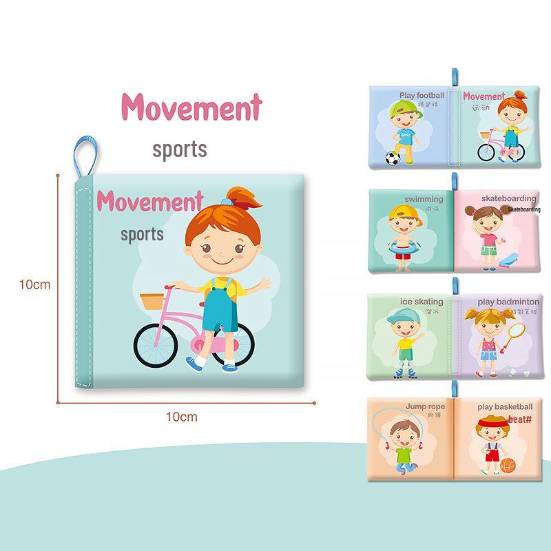 Детская тканевая шуршащая книжка - Не рвется, 3D, Прорезыватель и игрушка для раннего развития для возраста 0-1 год
Детская тканевая шуршащая книжка - Не рвется, 3D, Прорезыватель и игрушка для раннего развития для возраста 0-1 год