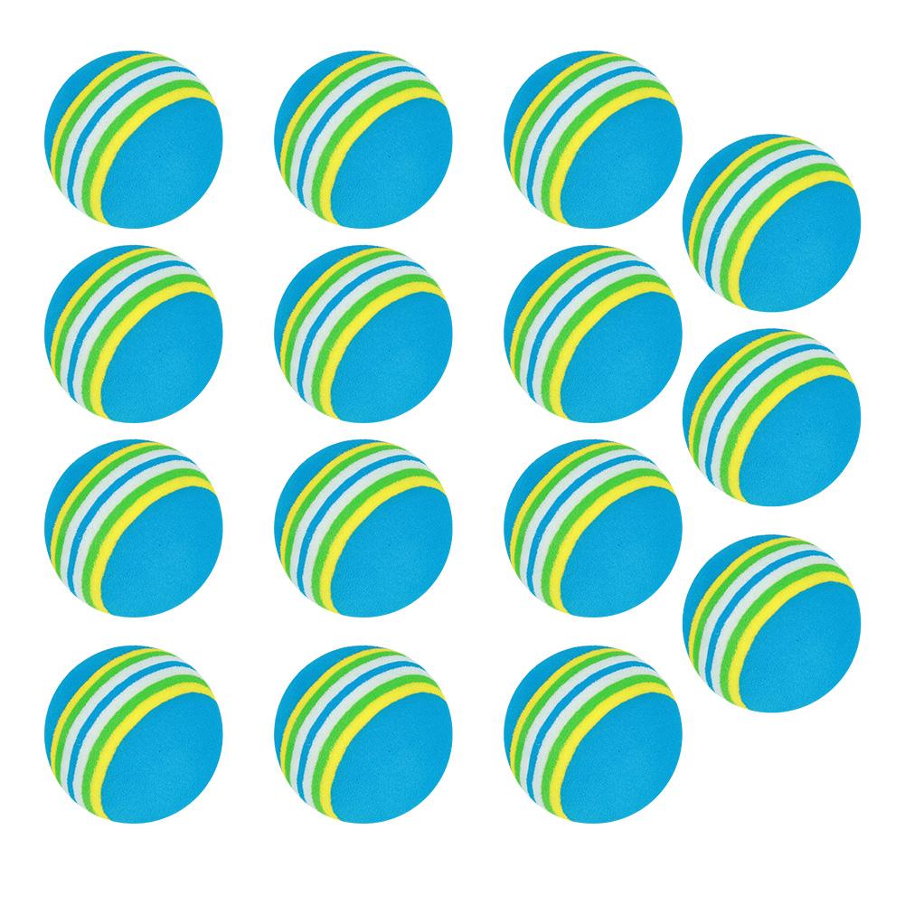 15 шт. Легкий пенопласт ЭВА 70% эластичность Безопасное использование В помещении Практика Игровая площадка Игрушка для гольфа
15 шт. Легкий пенопласт ЭВА 70% эластичность Безопасное использование В помещении Практика Игровая площадка Игрушка для гольфа