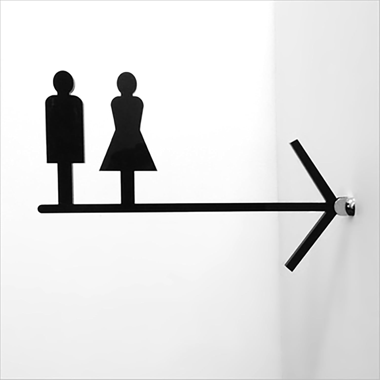 Men s and Women s Restroom Signs Restroom SignRestroom LED Signs, Modern Acrylic Restroom Signs, Black Accessible Restroom Sign Set for Wall/Door, One Size
Men s and Women s Restroom Signs Restroom SignRestroom LED Signs, Modern Acrylic Restroom Signs, Black Accessible Restroom Sign Set for Wall/Door, One Size