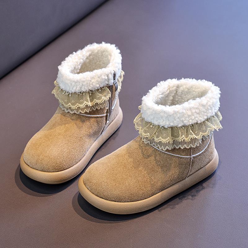 Girls Princess Lace Winter Boots - Warm, Versatile, Soft Sole, Lightweight 30
Girls Princess Lace Winter Boots - Warm, Versatile, Soft Sole, Lightweight 30