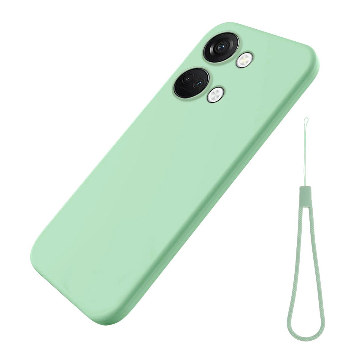 Liquid Silicone Phone Case for OnePlus Nord 3 5G/Ace 2V,Soft Lining Phone Protector Shockproof Cover with Strap Green
Liquid Silicone Phone Case for OnePlus Nord 3 5G/Ace 2V,Soft Lining Phone Protector Shockproof Cover with Strap Green