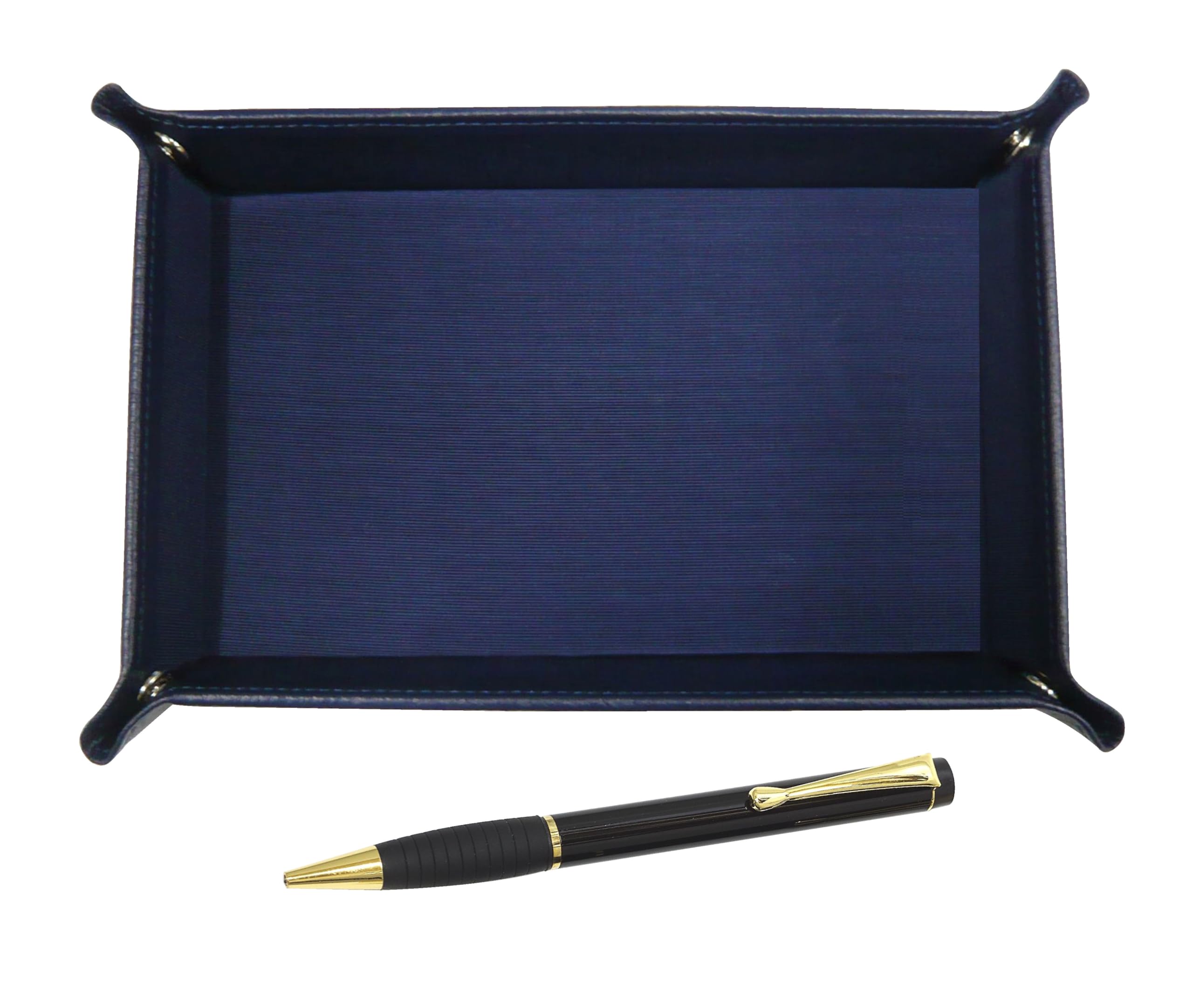 Japanese grained cowhide pen tray blue midnight rubber rotating ballpoint pen set black TRAL-T102BP-B
Japanese grained cowhide pen tray blue midnight rubber rotating ballpoint pen set black TRAL-T102BP-B