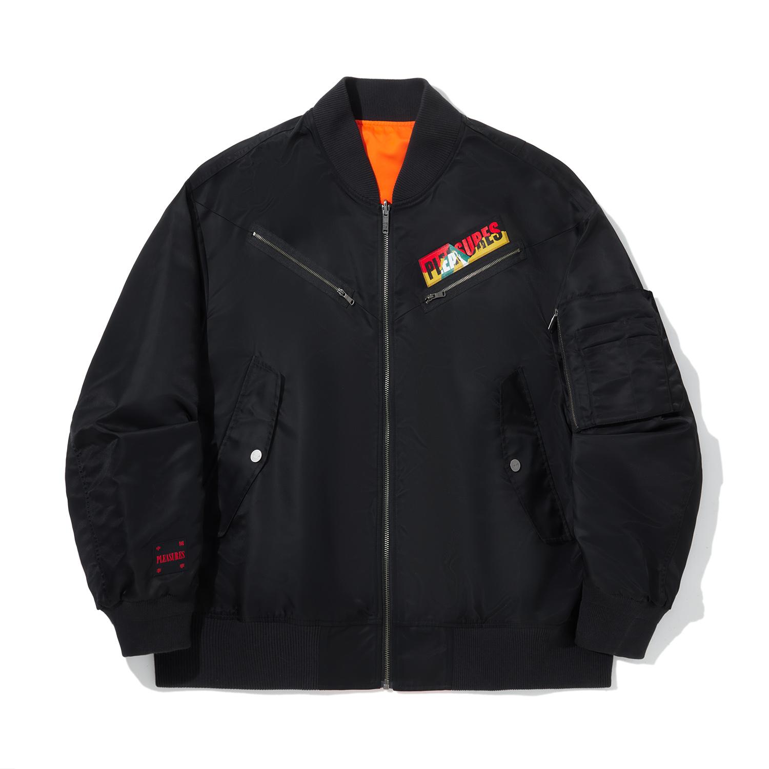 Li Ning X Pleasures Collaboration Skateboard Series Printed Letter Zipper Comfortable Breathable Loose Jacket Men jackets Black AFDUC67-1 S
Li Ning X Pleasures Collaboration Skateboard Series Printed Letter Zipper Comfortable Breathable Loose Jacket Men jackets Black AFDUC67-1 S
