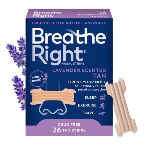 Breathe Right Lavender Tan Nasal Strips - 26 Count by Breathe Right
Breathe Right Lavender Tan Nasal Strips - 26 Count by Breathe Right