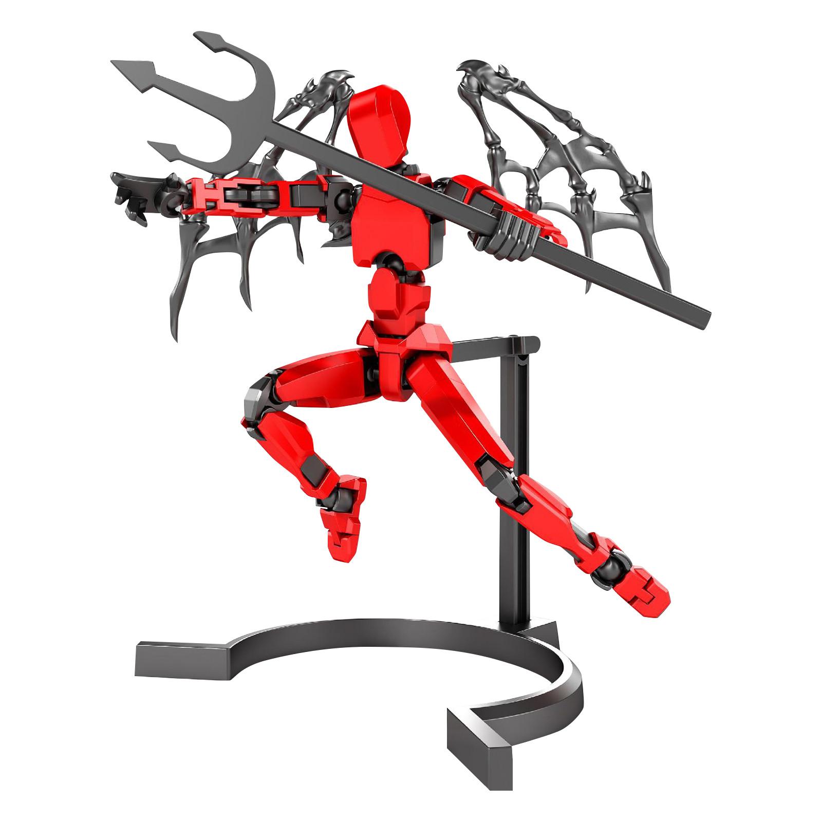 Набор мобильных кукол, 3D-печатная мобильная кукла-робот Титан, подвижная мобильная кукла, подходит для коллекционеров, украшение рабочего стола One Size красный
Набор мобильных кукол, 3D-печатная мобильная кукла-робот Титан, подвижная мобильная кукла, подходит для коллекционеров, украшение рабочего стола One Size красный