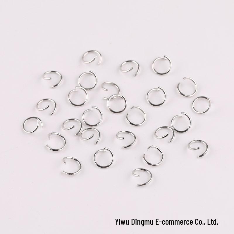 DIY Nickel-Free Iron Jump Rings for Jewelry Making - Perfect for Necklaces, Earrings, and Keyrings 1.2*10mm Nickel-Free Ring
DIY Nickel-Free Iron Jump Rings for Jewelry Making - Perfect for Necklaces, Earrings, and Keyrings 1.2*10mm Nickel-Free Ring