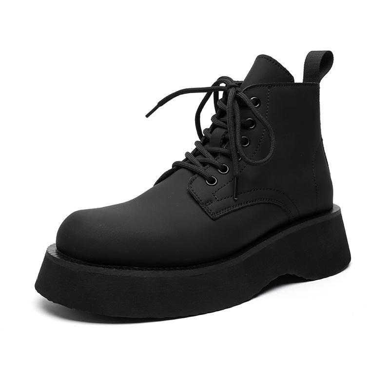 Ботинки Martin мужские высокие ботинки в британском стиле новые осенние кожаные туфли с увеличенным голенищем короткие ботинки Chelsea 22510-R 38 чёрный
Ботинки Martin мужские высокие ботинки в британском стиле новые осенние кожаные туфли с увеличенным голенищем короткие ботинки Chelsea 22510-R 38 чёрный