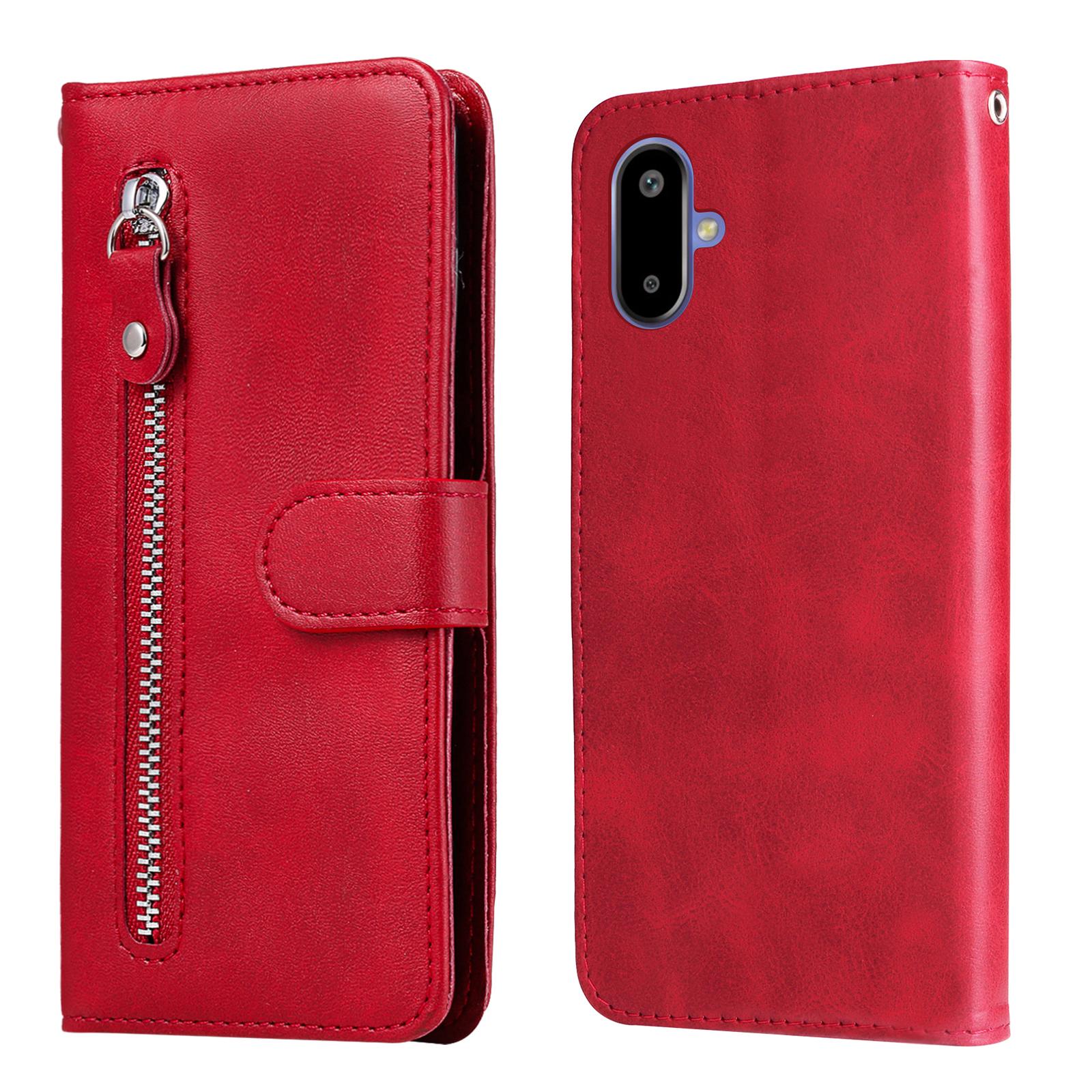 For Samsung Galaxy F06 5G PU Leather Cases with Zipper Pocket Wallet Phone Cover Stand Red
For Samsung Galaxy F06 5G PU Leather Cases with Zipper Pocket Wallet Phone Cover Stand Red