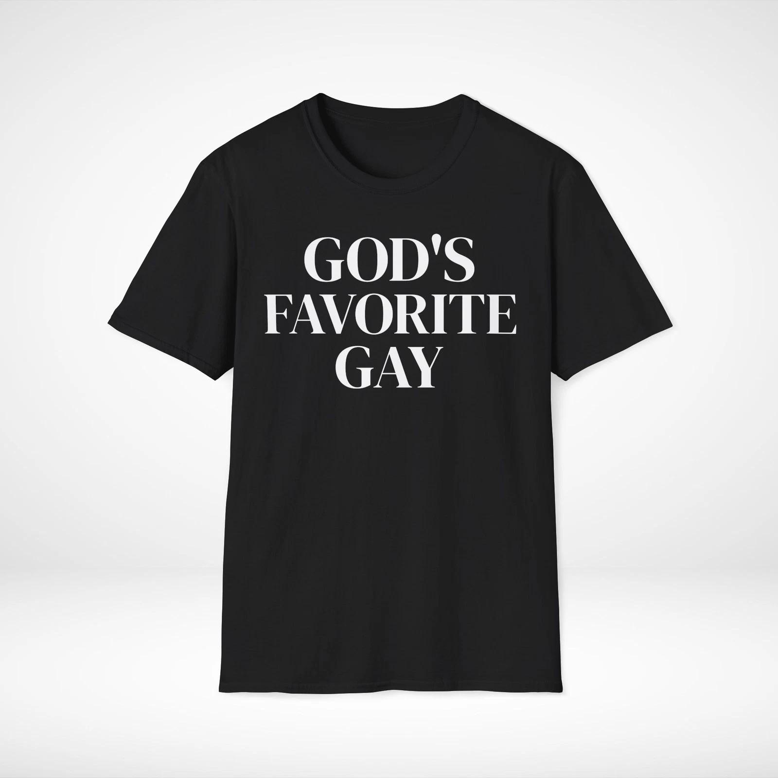 God’s Favourite Gay T-Shirt, LGBTQ Pride Tee, Rainbow Shirt, LGBT Gift, Love Win 2XL
God’s Favourite Gay T-Shirt, LGBTQ Pride Tee, Rainbow Shirt, LGBT Gift, Love Win 2XL