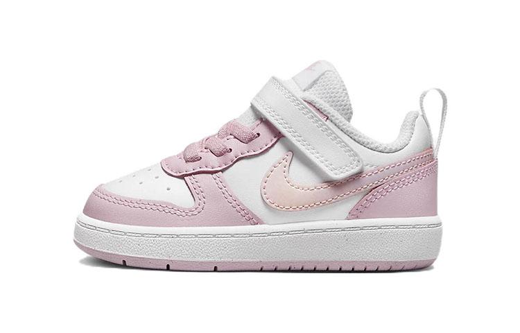 Nike Court Borough Low top Toddler Shoes Pink White Infant And Toddler DQ0493-100 27
Nike Court Borough Low top Toddler Shoes Pink White Infant And Toddler DQ0493-100 27