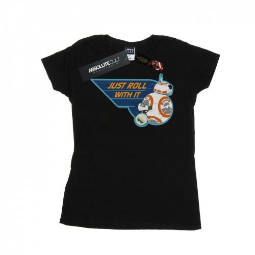 Star Wars: The Rise of Skywalker Womens/Ladies D-O & BB-8 Just Roll With It Cotton T-Shirt XXL білий
Star Wars: The Rise of Skywalker Womens/Ladies D-O & BB-8 Just Roll With It Cotton T-Shirt XXL білий