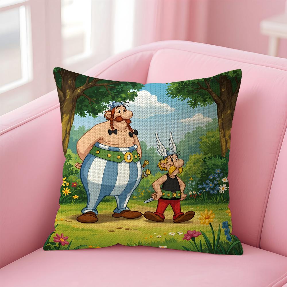 AAsterix And 0Obelix Cushion Cover Natural Linen Pillow Case DoubleSided Print Decorative Sofa Pillowcase Home Decor Gift 30x30cm
AAsterix And 0Obelix Cushion Cover Natural Linen Pillow Case DoubleSided Print Decorative Sofa Pillowcase Home Decor Gift 30x30cm