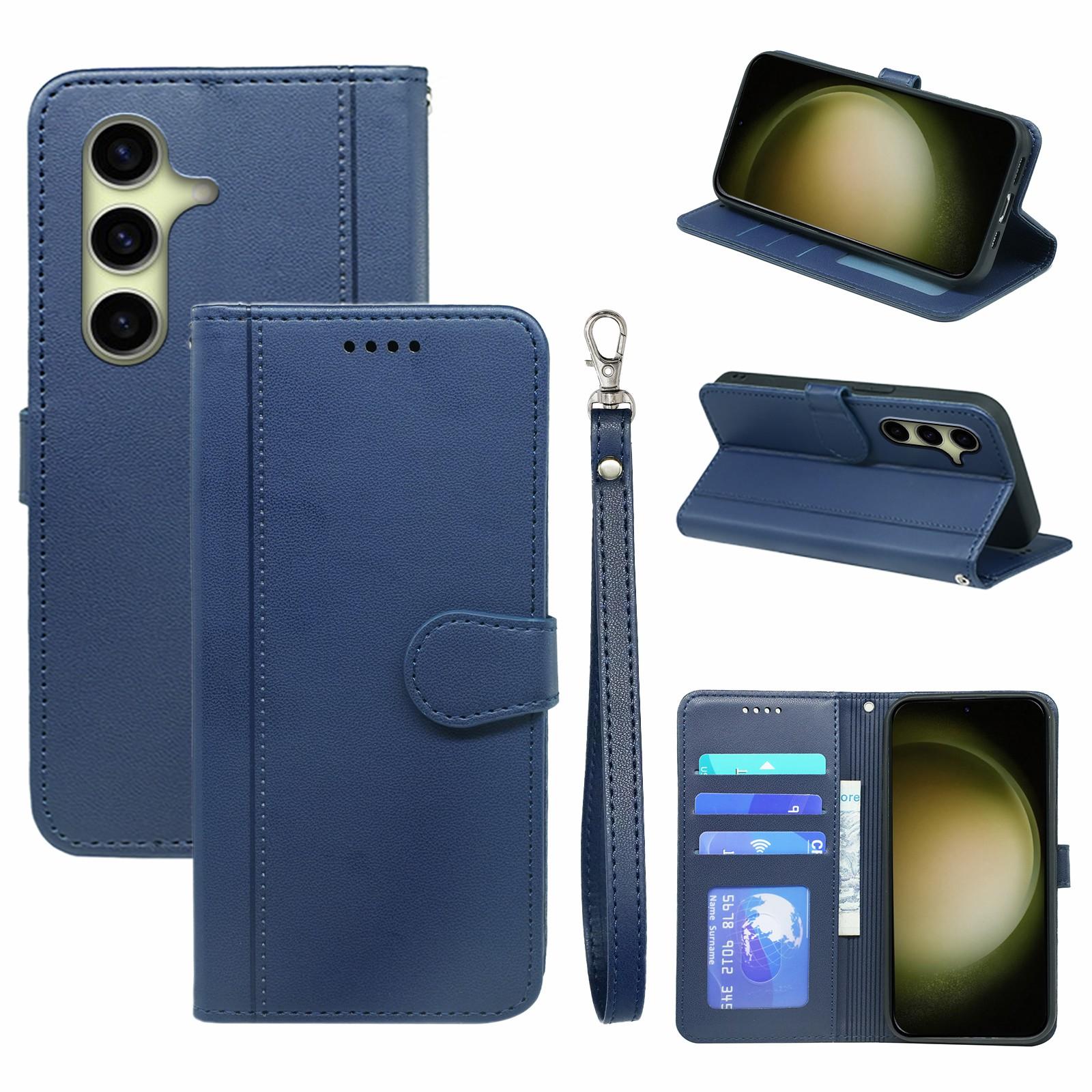 For Samsung Galaxy S26 Wallet Case Magnetic Snap Leather Phone Cover with Strap
For Samsung Galaxy S26 Wallet Case Magnetic Snap Leather Phone Cover with Strap