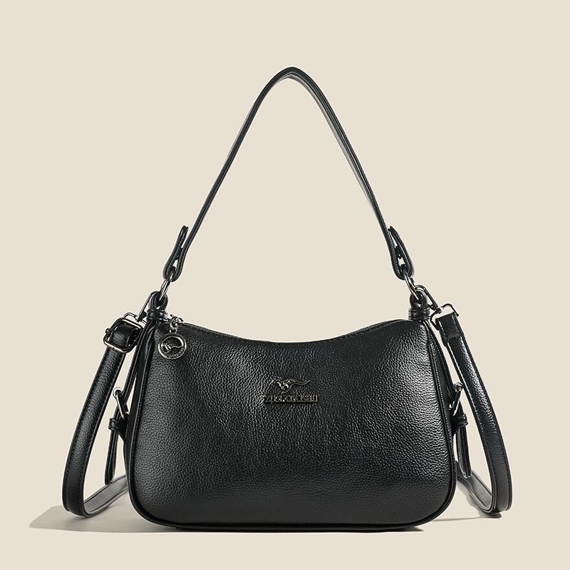 New soft leather versatile mother bag high-end solid color retro fashion multi-function large-capacity messenger women s bag чёрный
New soft leather versatile mother bag high-end solid color retro fashion multi-function large-capacity messenger women s bag чёрный