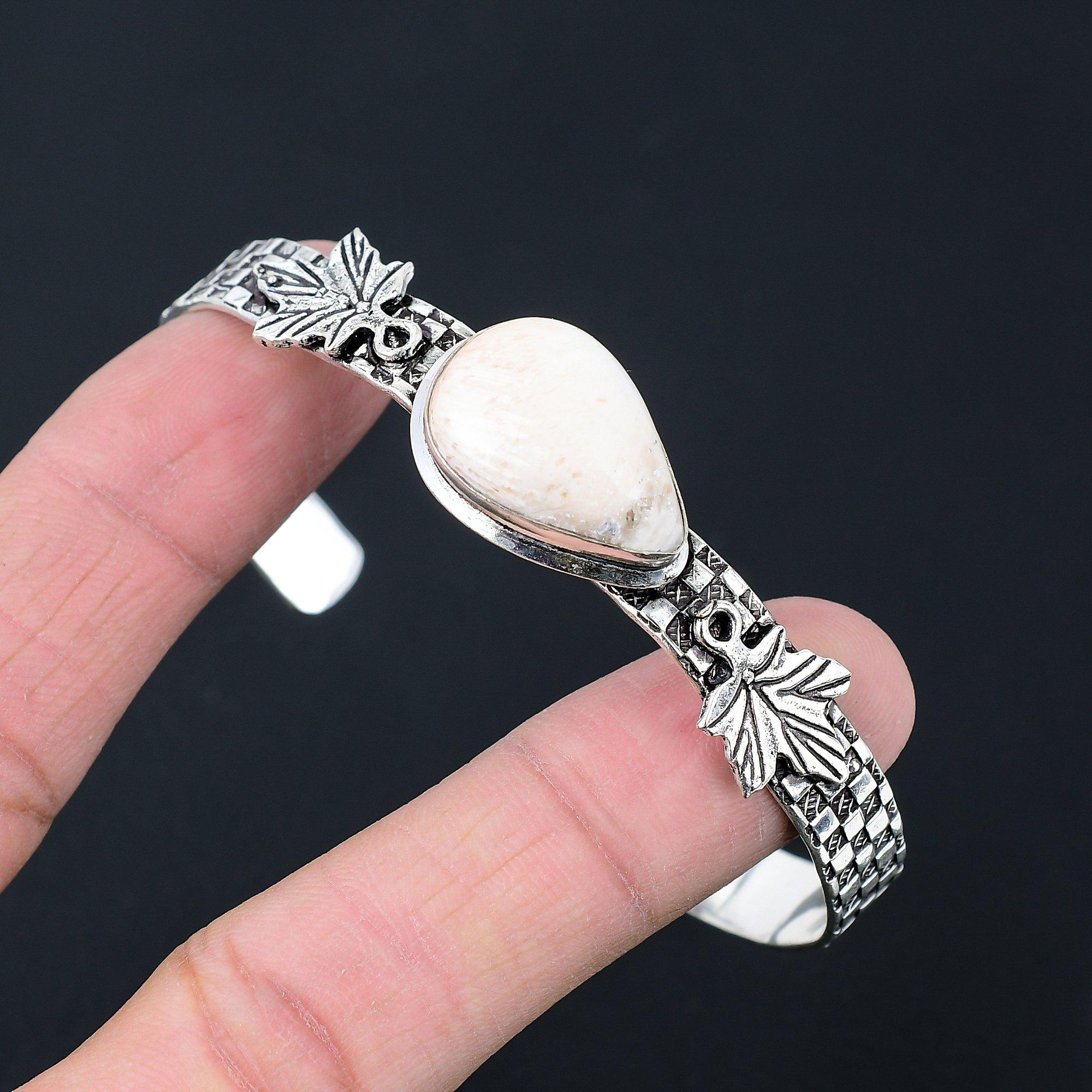 Натуральный Сколоцит Драгоценный Камень 925 Стерлинговое Серебро Браслет Лист Регулируемый Для Девочек Adjustable
Натуральный Сколоцит Драгоценный Камень 925 Стерлинговое Серебро Браслет Лист Регулируемый Для Девочек Adjustable