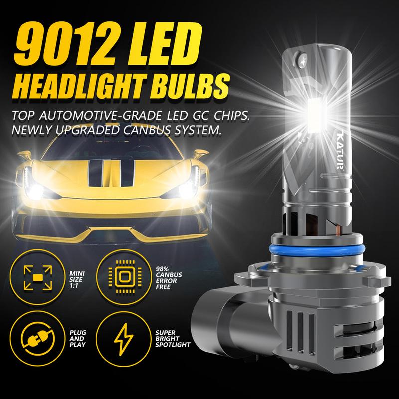 Katur 2x 9012 HIR2 Car Led Headlight Bulb Super Bright 6000K White 9012 Bulb HIR2 Lamp Front Head Lights For Cadillac Escalade 6000 K
Katur 2x 9012 HIR2 Car Led Headlight Bulb Super Bright 6000K White 9012 Bulb HIR2 Lamp Front Head Lights For Cadillac Escalade 6000 K