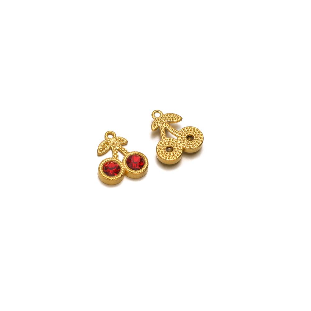 5Pcs Stainless Steel Enamel 3D Fruits Strawberry Cherry Charms Jewelry for DIY Cute Necklace Pendant Bracelets Earrings Making
5Pcs Stainless Steel Enamel 3D Fruits Strawberry Cherry Charms Jewelry for DIY Cute Necklace Pendant Bracelets Earrings Making