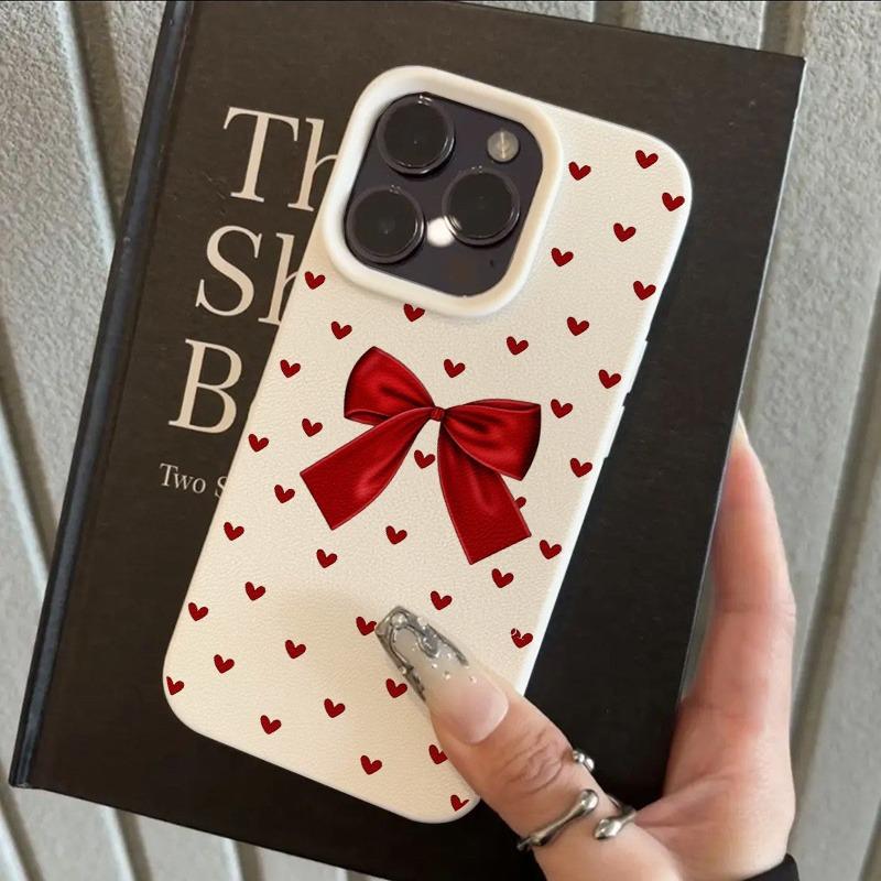 Love Heart Bow Pattern Lychee Texture Phone Case For iPhone 17 Pro Max 11 12 13 14 15 16 17Air 15 14 Plus X XS XR 16E Soft Cover iPhone17 Pro Max
Love Heart Bow Pattern Lychee Texture Phone Case For iPhone 17 Pro Max 11 12 13 14 15 16 17Air 15 14 Plus X XS XR 16E Soft Cover iPhone17 Pro Max
