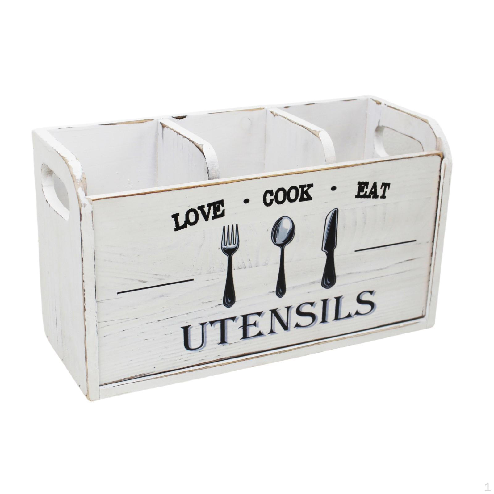 Kitchen Utensil Holder Cutlery Box Multipurpose Cooking Tool Organizer Storage Crock белый
Kitchen Utensil Holder Cutlery Box Multipurpose Cooking Tool Organizer Storage Crock белый