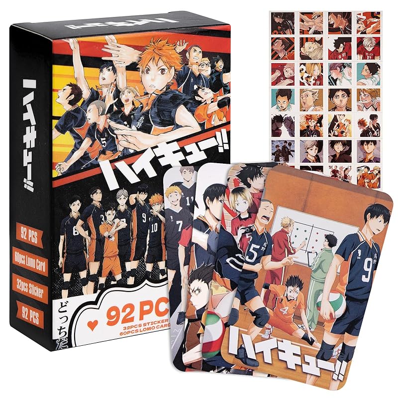 haikyuu Trading card LOMO card neighborhood 92 pieces set Shoyo Hinata Solitary nail polishing Tobio Kageyama Takashi Sugawara Tsukishima Hotaru Yu
haikyuu Trading card LOMO card neighborhood 92 pieces set Shoyo Hinata Solitary nail polishing Tobio Kageyama Takashi Sugawara Tsukishima Hotaru Yu